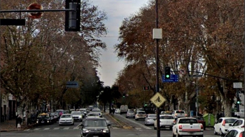 Una de las esquinas en las que se pondría a prueba el giro a la derecha con semáforo en rojo.