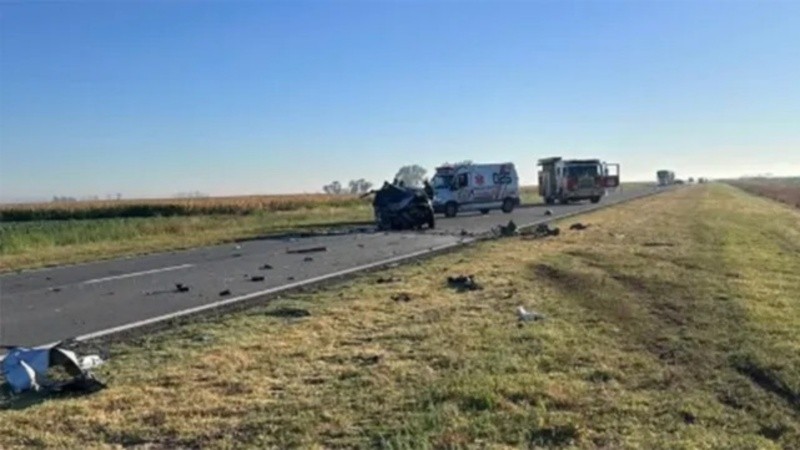 El accidente ocurrió este martes en las primeras horas de la mañana sobre la ruta provincia 90.
