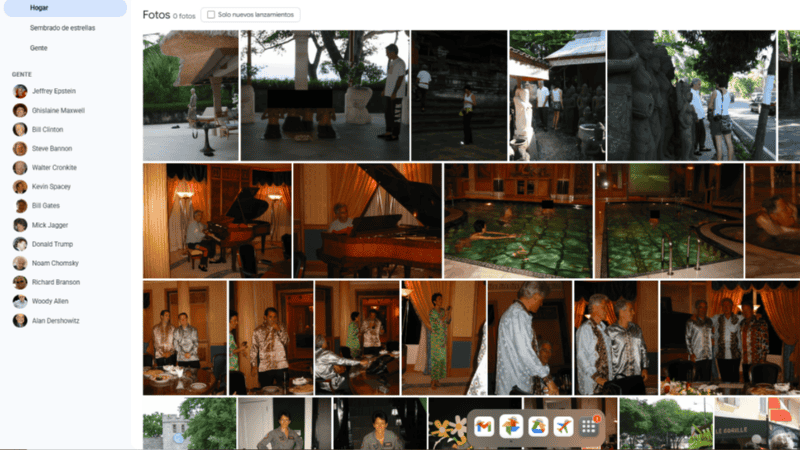 &nbsp;Algunas de las fotos disponibles en el sitio.