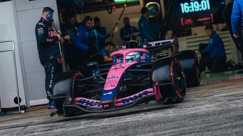 El nuevo Alpine de Colapinto para la temporada 2026 de la Fórmula 1.