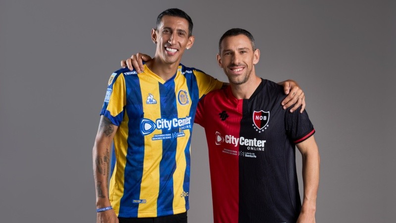 Ángel y Maxi, dos grandes ídolos rosarinos&nbsp;