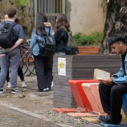 Imagen de estudiantes de Psicología en la Siberia.
