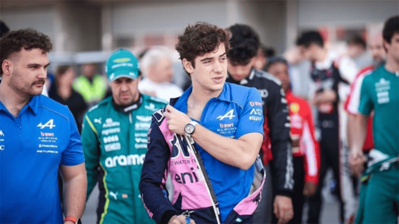 Fórmula 1: Franco Colapinto voló en Bahrein 