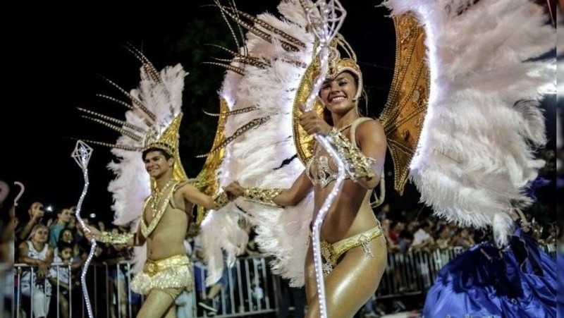 &nbsp;Imagen de archivo de los carnavales rosarinos (Municipalidad de Rosario).