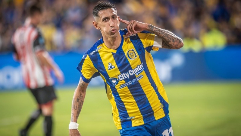 Di María, el líder de Central y figura indiscutida del fútbol argentino.
