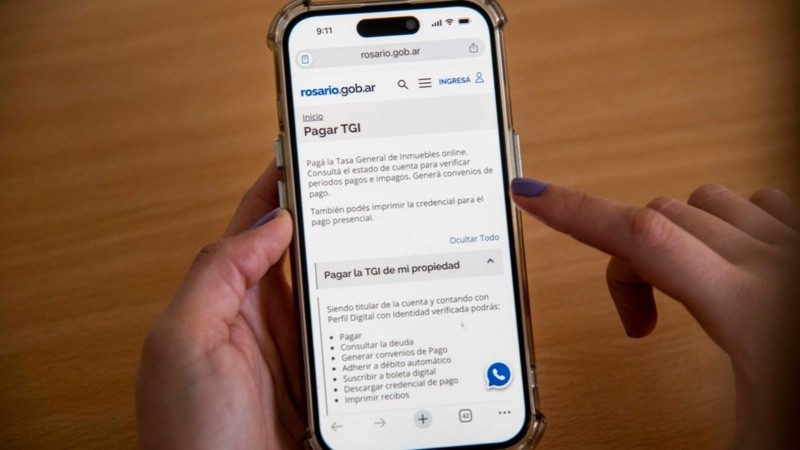 El pago anticipado de la TGI tiene un 15% de descuento.