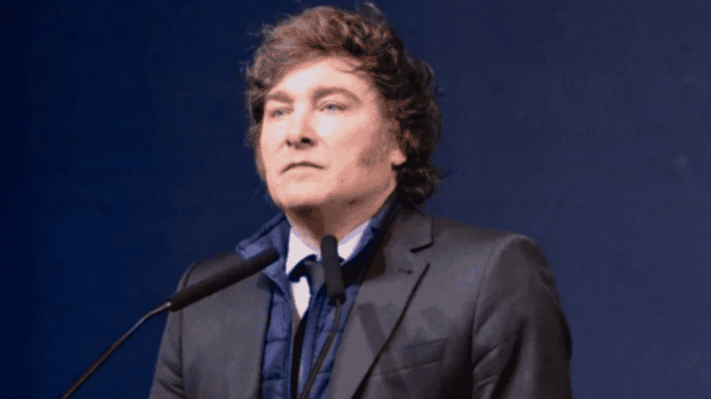 El presidente Javier Milei.