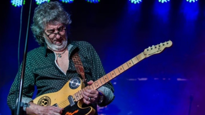 Una de las guitarras que le robaron al músico en Caballito. (Foto: Facebook Alambre Oficial).