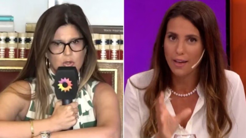 Intenso cruce entre la abogada y la panelista