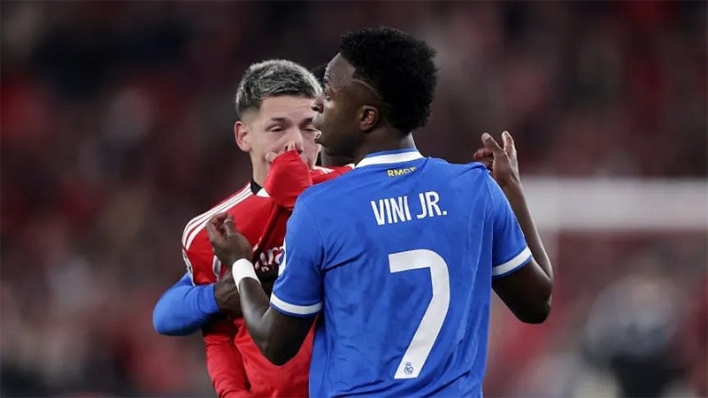 El brasileño acusó al argentino de haberle dicho frases racistas (EFE).