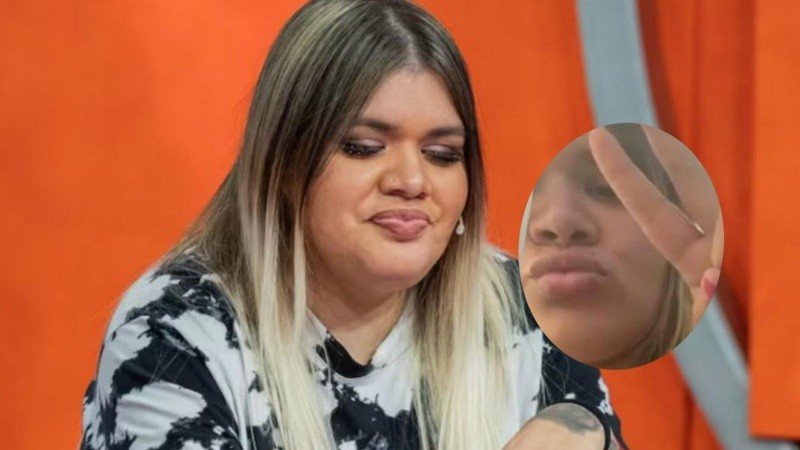 La influencer Morena Rial.