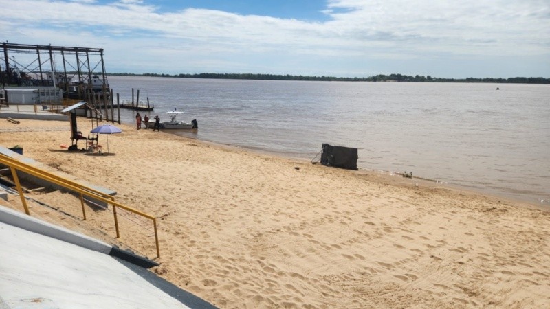 La zona donde encontraron el cuerpo.