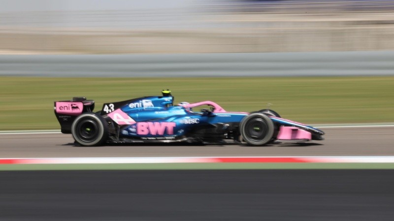 Franco Colapinto tuvo otra jornada positiva en las prácticas de este miércoles en Bahréin.
