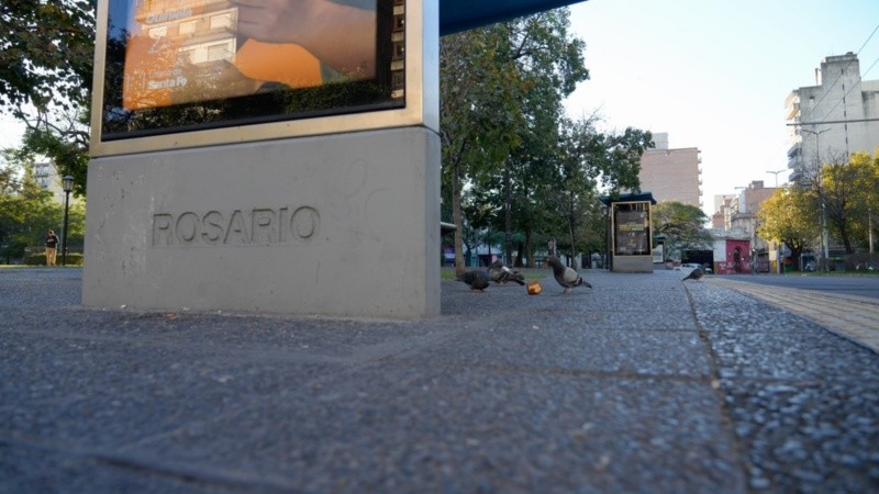 Se espera un fuerte impacto del paro en Rosario.