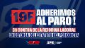 Prensa adhiere al paro general de este jueves con la cobertura de la jornada de lucha.