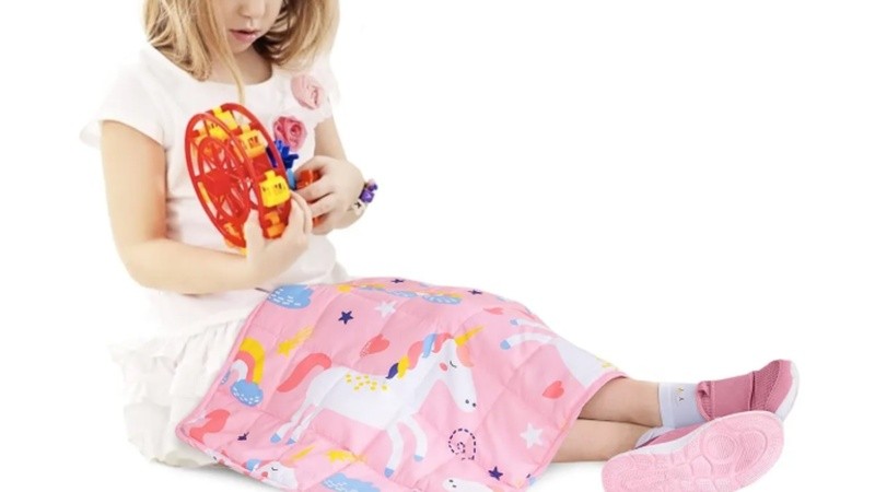 Manta con peso.&nbsp;