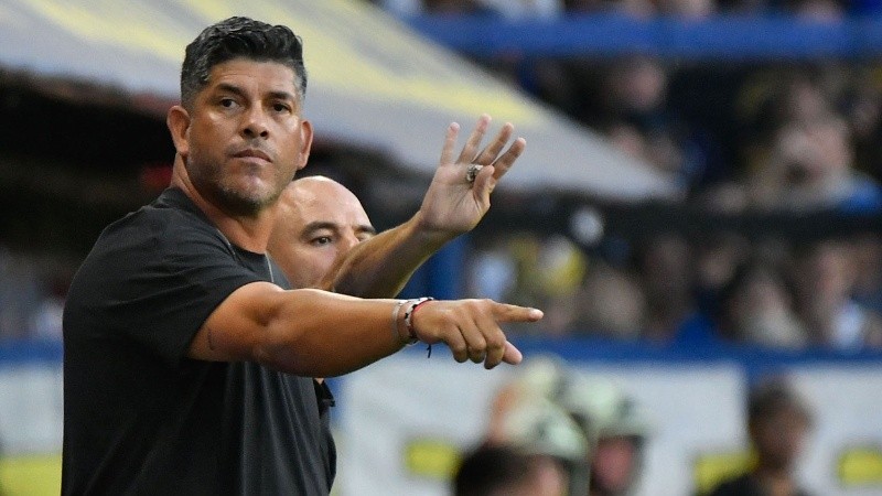 La dupla todavía no conoce la victoria con Newell's: intentará este sábado en el Coloso ante Defensa. (Fotobaires)