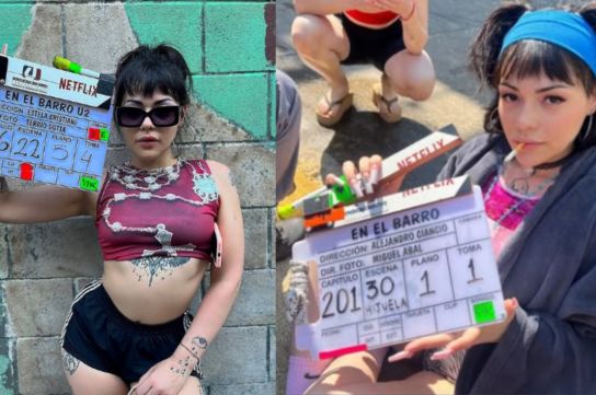 La artista rosarina que brilla en una serie de Netflix