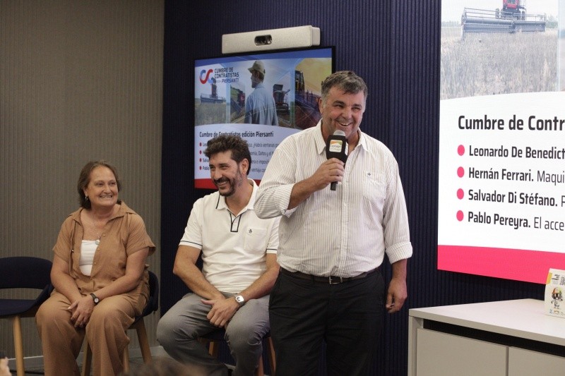 &nbsp;Luis “Fredy” Simone, presidente de la Federación Argentina de Contratistas de Máquinas Agrícolas (FACMA)