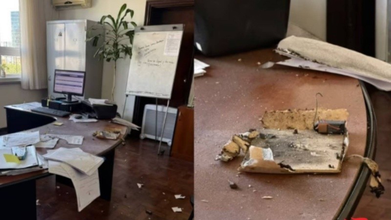 La carta bomba llegó a su destinatario con varios meses de retraso.