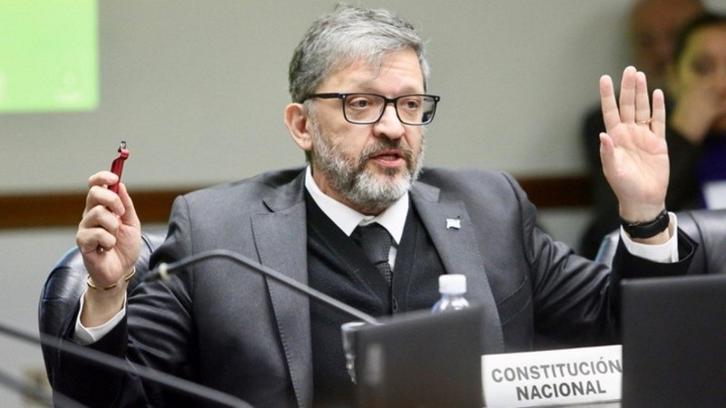 El integrantes del Consejo de la Magistratura de la Nación, el rosarino César Grau