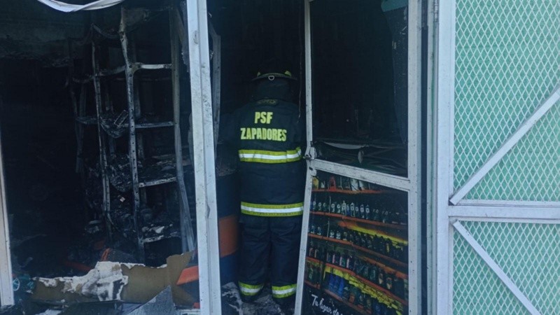 Las pérdidas fueron totales.