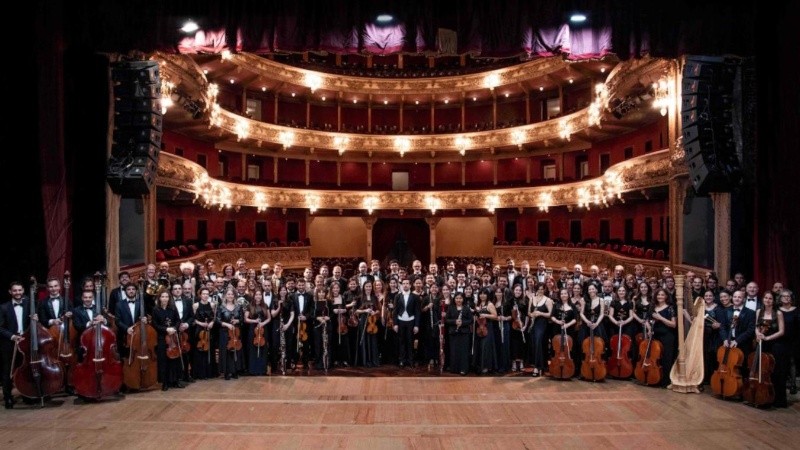 La Orquesta Sinfónica Provincial de Rosario.