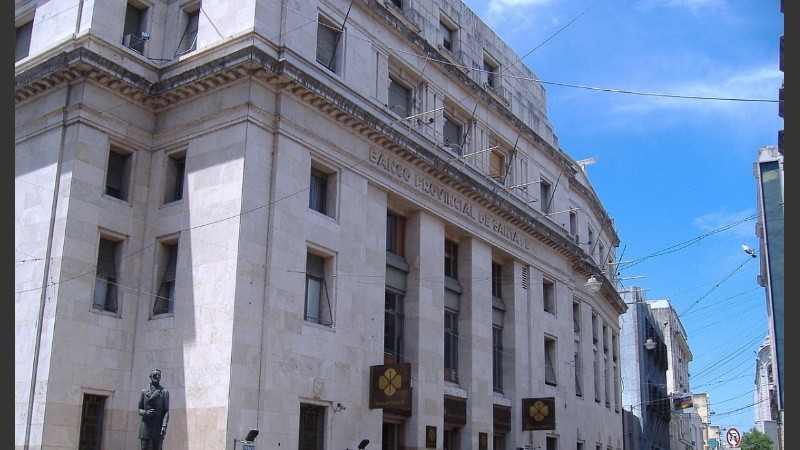 En Rosario, el Tesoro Regional del Banco Central funciona en el subsuelo del viejo Banco de Santa Fe.