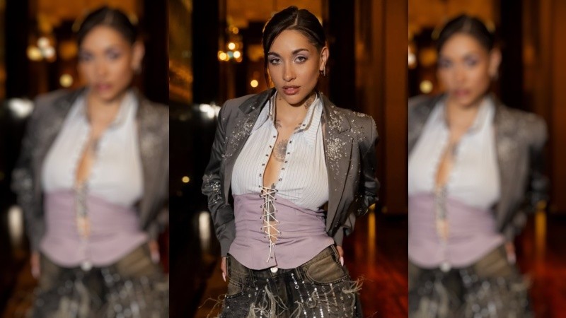 La cantante María Becerra.