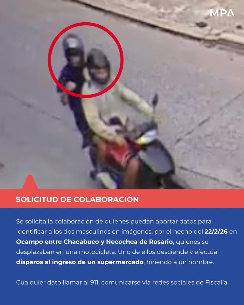 Los agresores quedaron filmados.