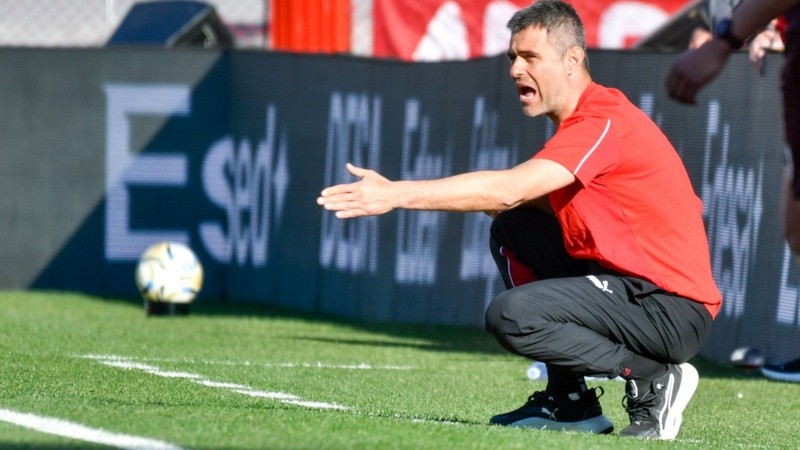 Vaccari dirigió a Independiente hasta septiembre de 2025. (Fotobaires)&nbsp;