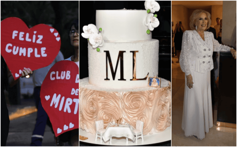 &nbsp;Fuente: Revista Gente y RS Fotos