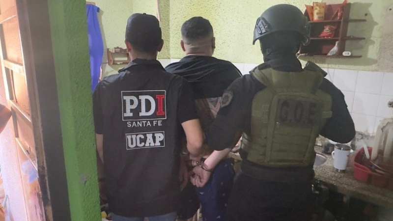 La detención del narco este martes en Santa Fe