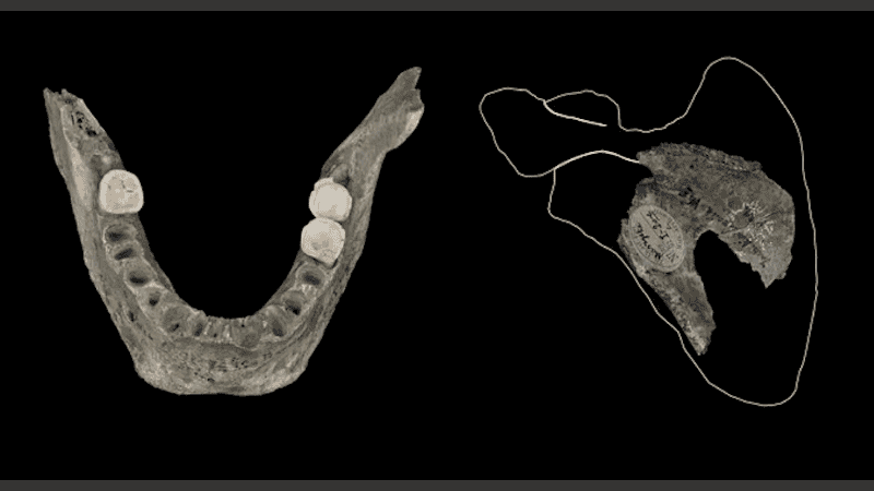 Los restos de al menos diez personas muestran marcas de corte en cráneos y huesos largos.