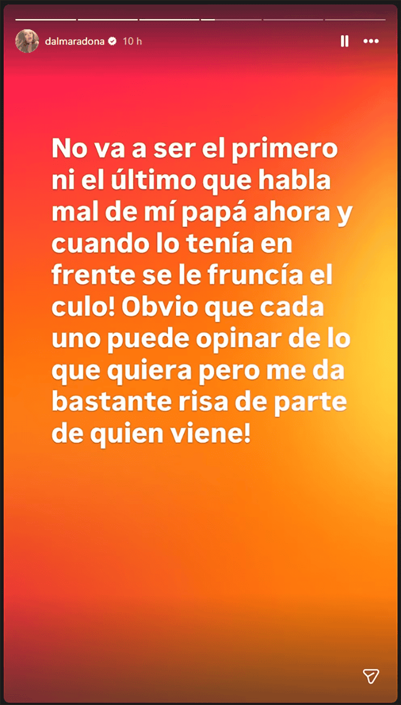 La historia de Dalma Maradona.&nbsp;