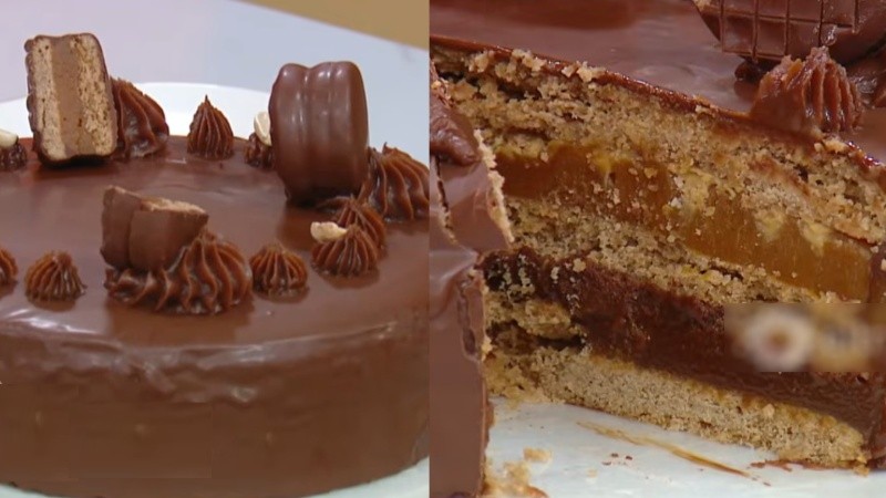 La torta alfajor de Jimena Monteverde.