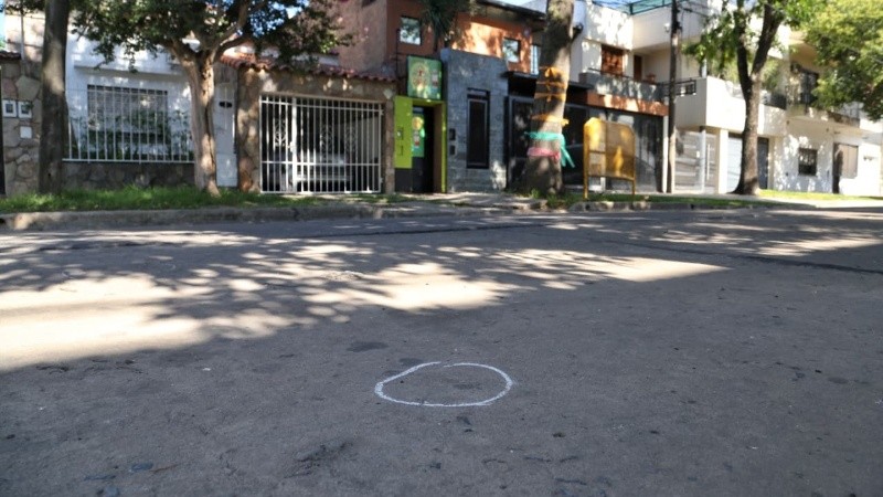 El ataque fue a metros de un jardín de infantes.