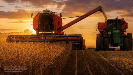 El agro impulsó la actividad económica.