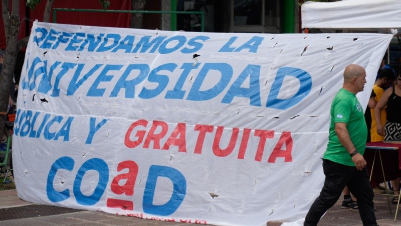 Los docentes de Coad paran este viernes.
