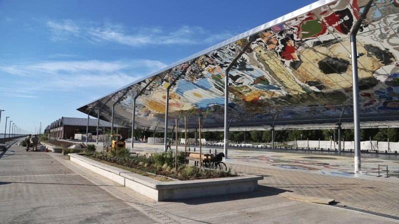 El paseo Costa Nueva.