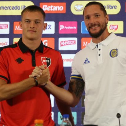 Regiardo y Ledesma hablaron en la conferencia de prensa previa al clásico rosarino entre Newell