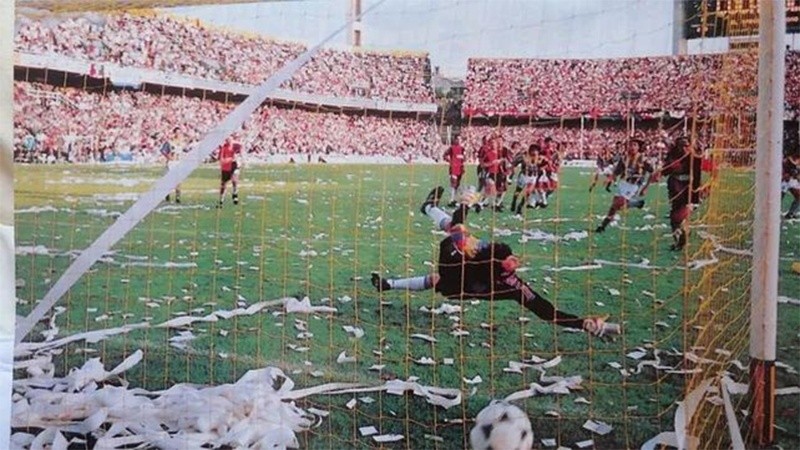 &nbsp;Una postal mitológica del clásico rosarino. 