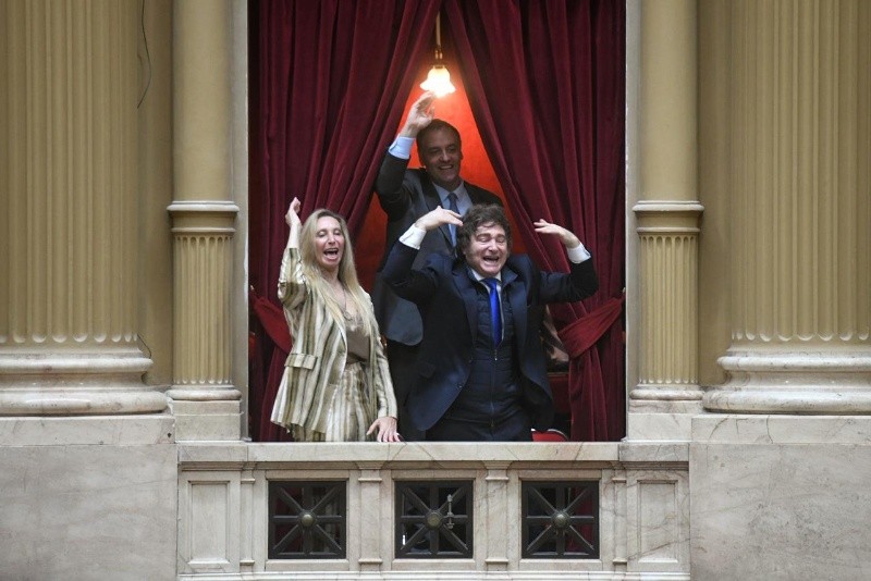 Milei y su círculo íntimo están eufóricos por los últimos triunfos legislativos