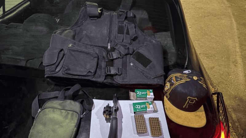 Parte de lo secuestrado.