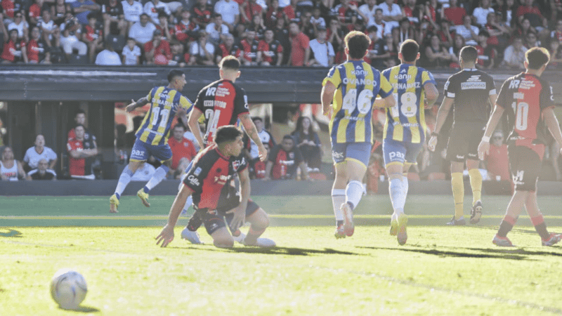 Di María fue el autor del primer gol de Central ante Newell's en el clásico del domingo en el Coloso. (Foto: Alan Monzón / Rosario3)