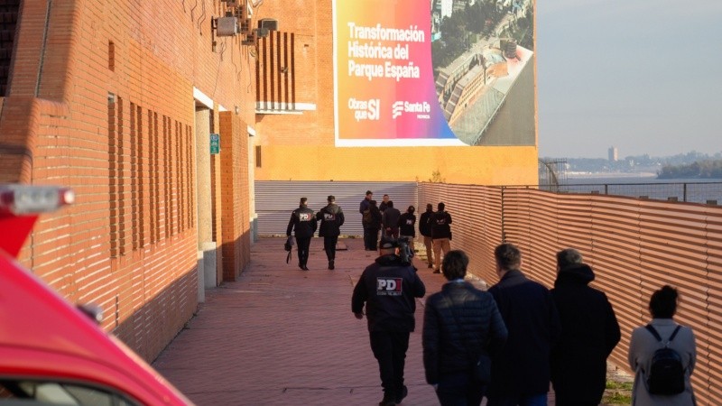 La simulación de la caída de Mvogo en el Parque España se realizó en agosto de 2025.