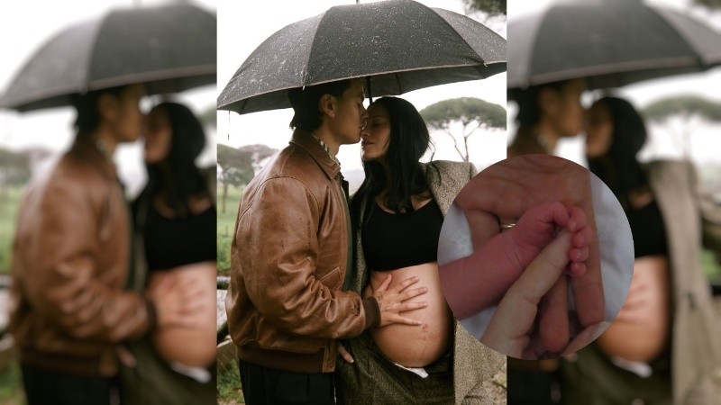 Oriana Sabatini y Paulo Dybala ya son padres.