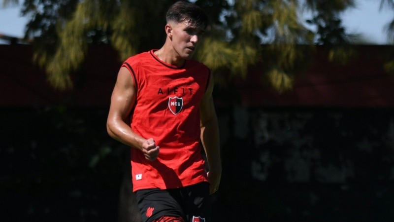 Martín Ortega firmó y empezó a entrenar con el plantel en el predio de Bella Vista.