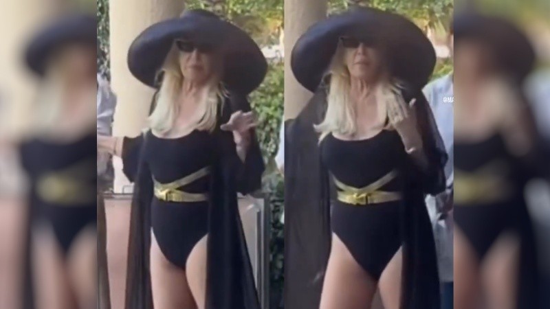 La diva Susana Giménez.