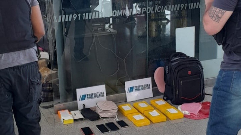 Los elementos secuestrados.